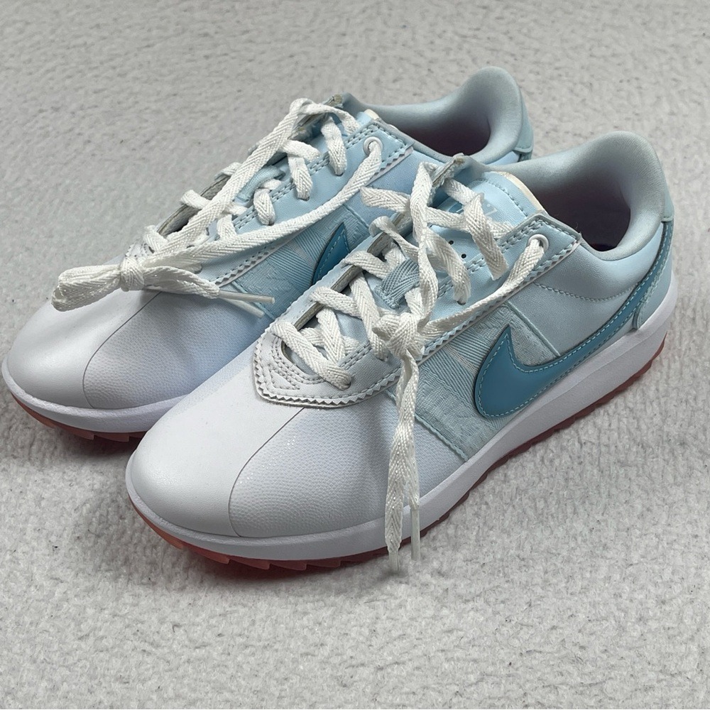 Nike Roshe G Golf Shoes Womens 5.5 Blue White Spikeless‎ Sneakers CI2283-110